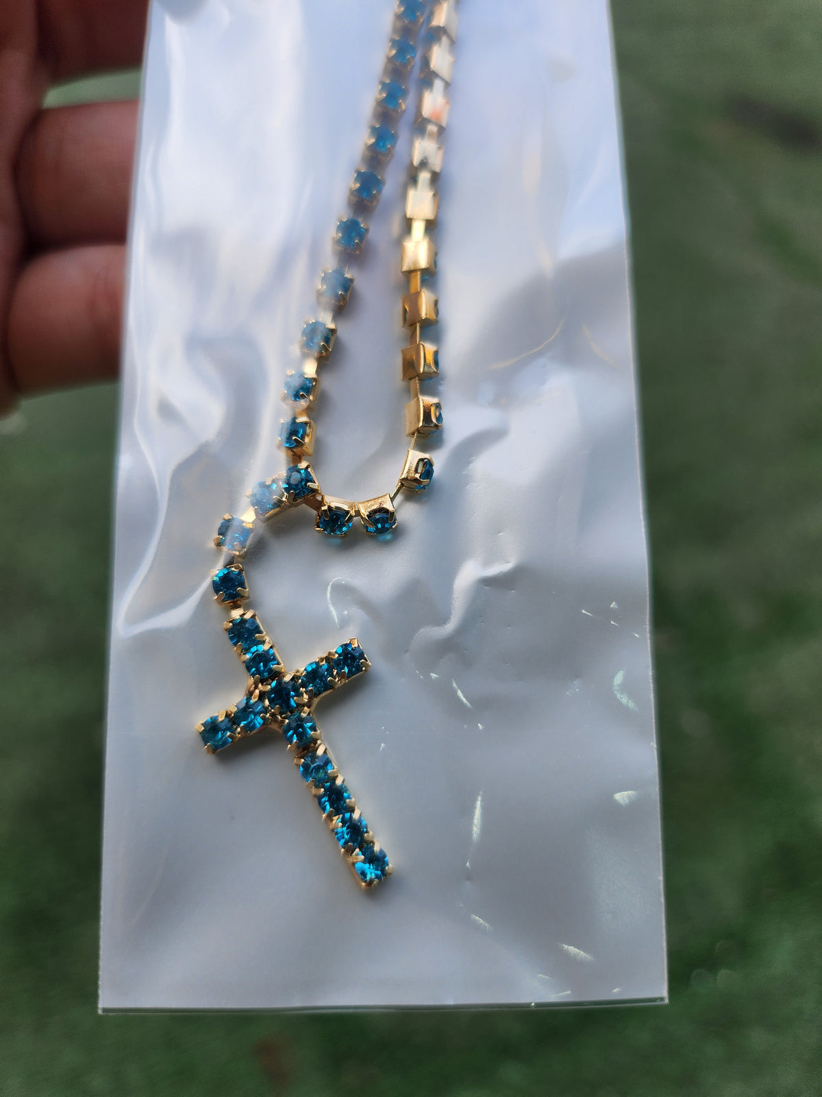 Collana Strass
