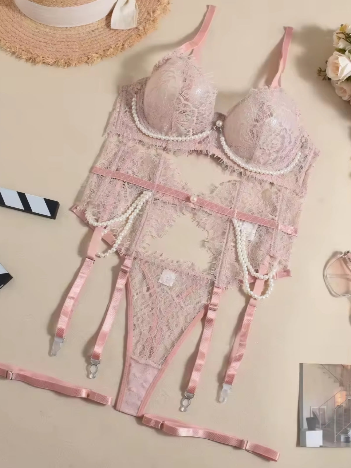 Completo Elegance Rosa